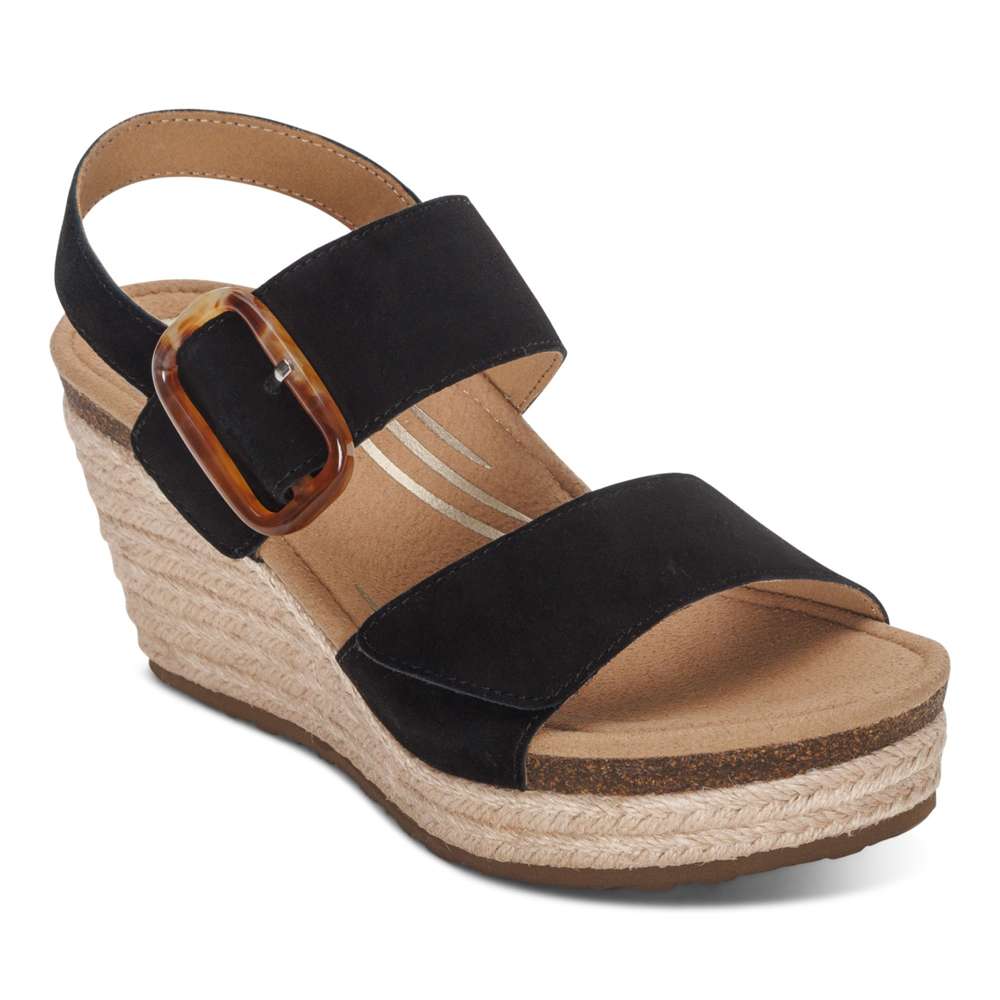 Ashley Wedge - Black