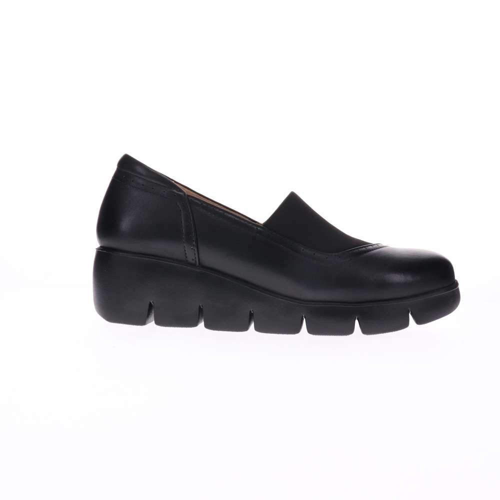 Georgia Wedge - Black/Black