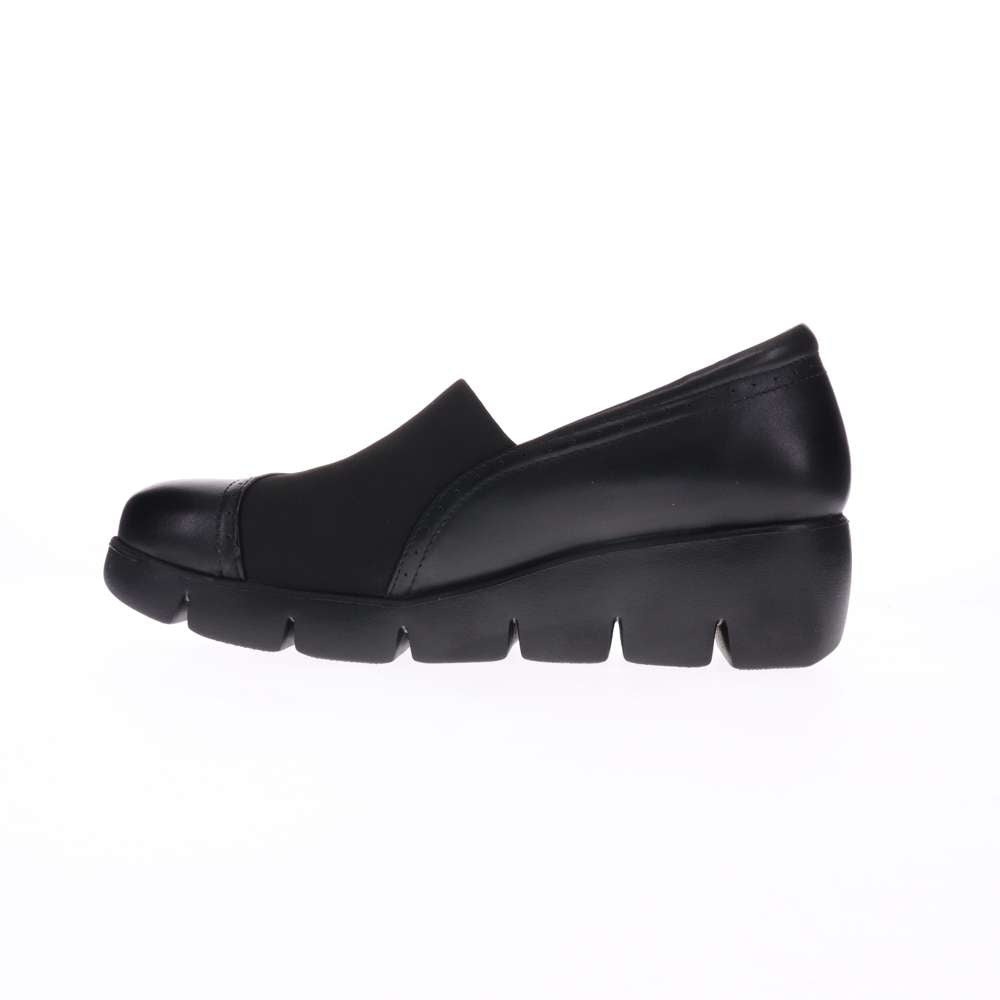 Georgia Wedge - Black/Black