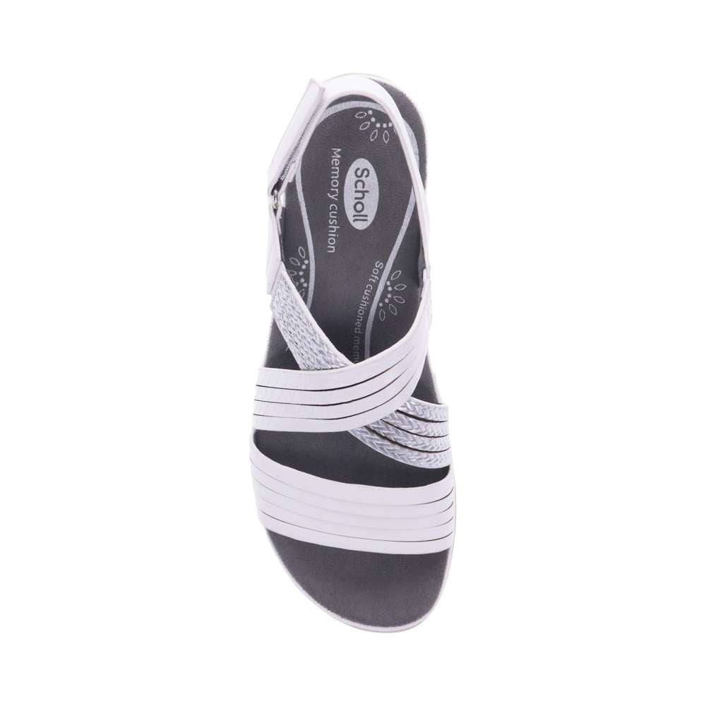 Carol Sandal - White