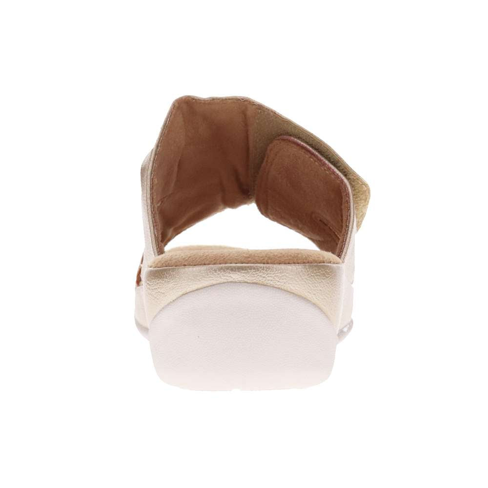 Cora Slide Sandal - Gold