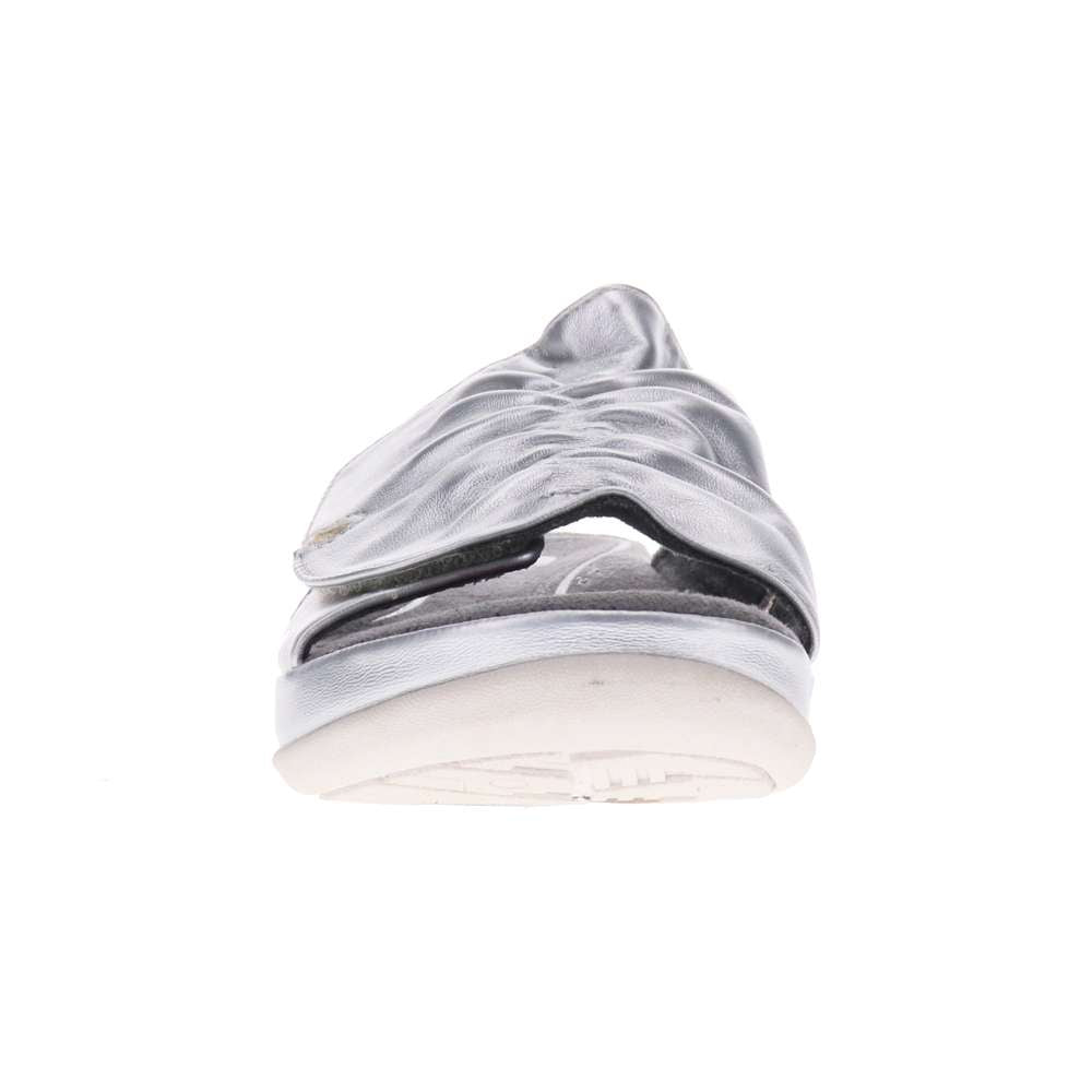 Cora Slide Sandal - Pewter