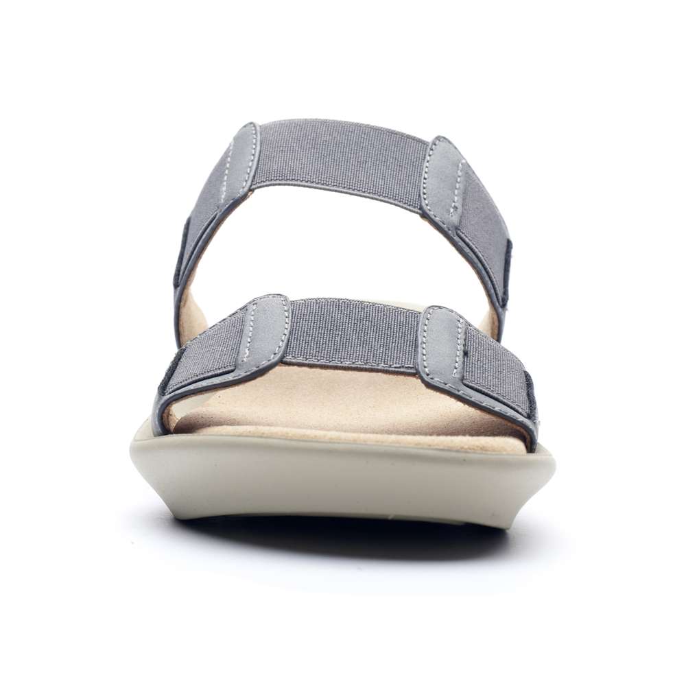 Kamara (LS4879) Slide Sandal - Grey