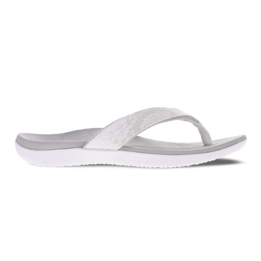 Sonoma Shimmer Toe Post Sandal - White