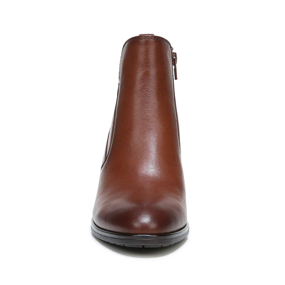 Laura Ankle Bootie - Terracotta