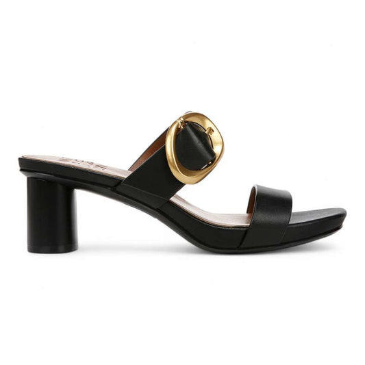 Ida Dress Sandal - Black Leather