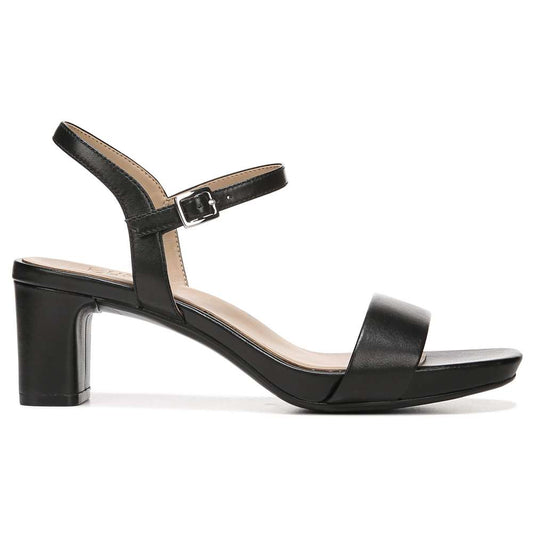 Ivy Heeled Sandal - Black