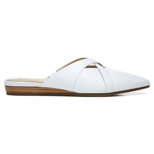Keira Dress Mule - White