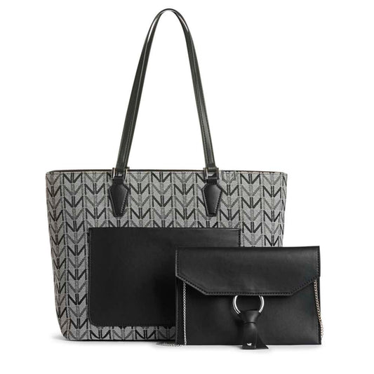 Dylana 2 Tote Bag - Black/White
