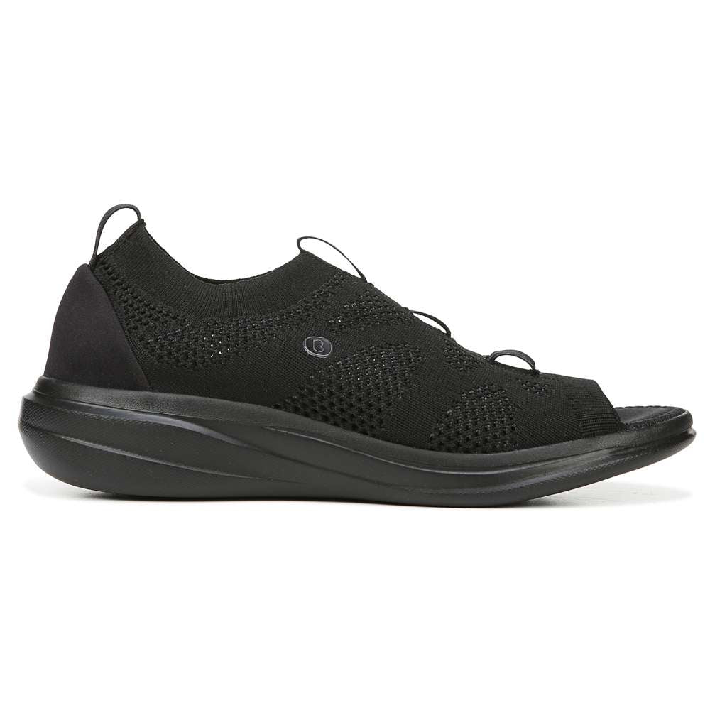 Charm Open-Toe - Black