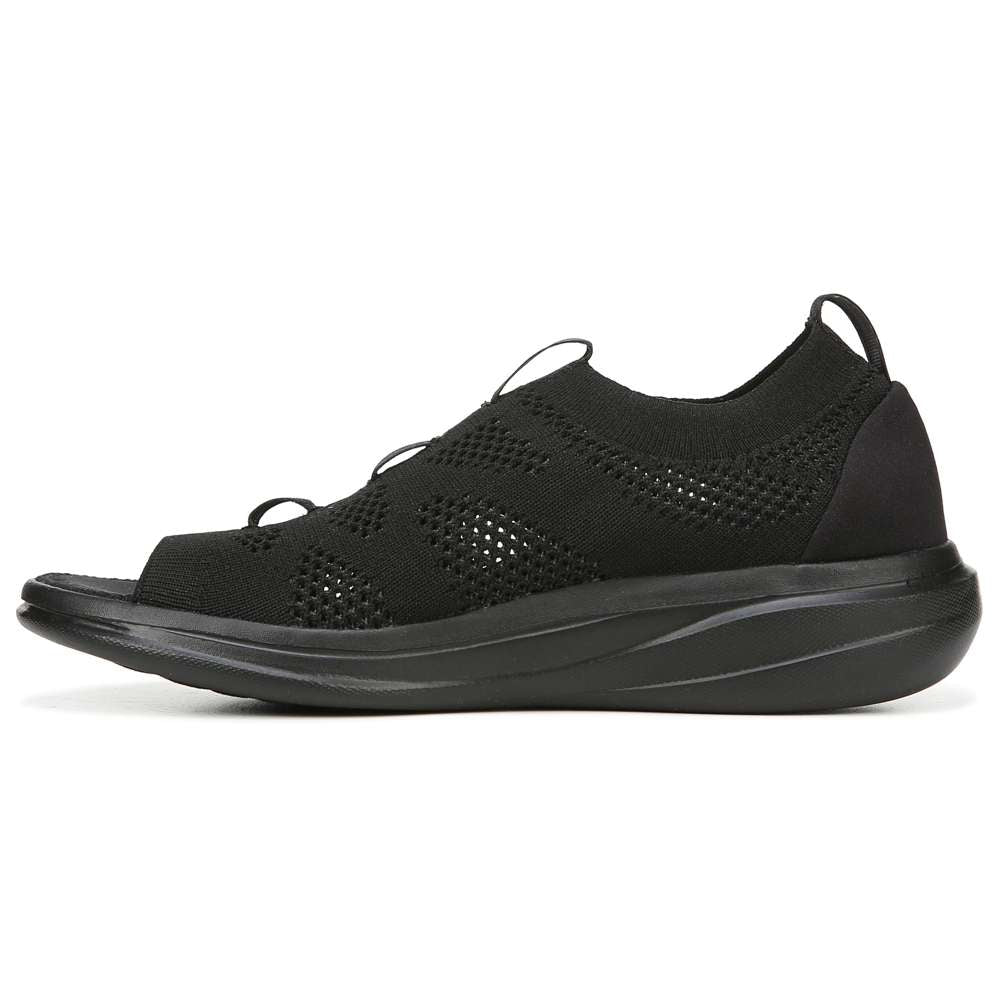 Charm Open-Toe - Black