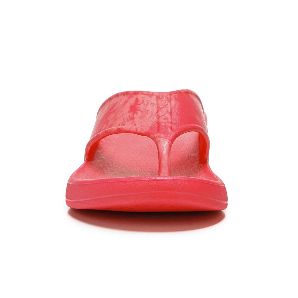Villa Print Flip Flop Sandal - Pink