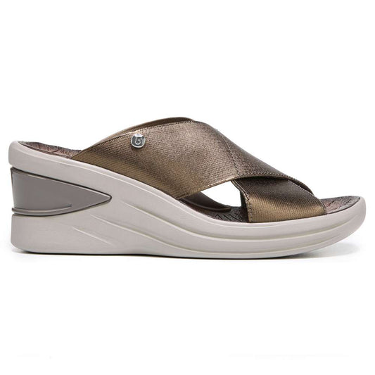 Vista Wedge Sandal - Bronze