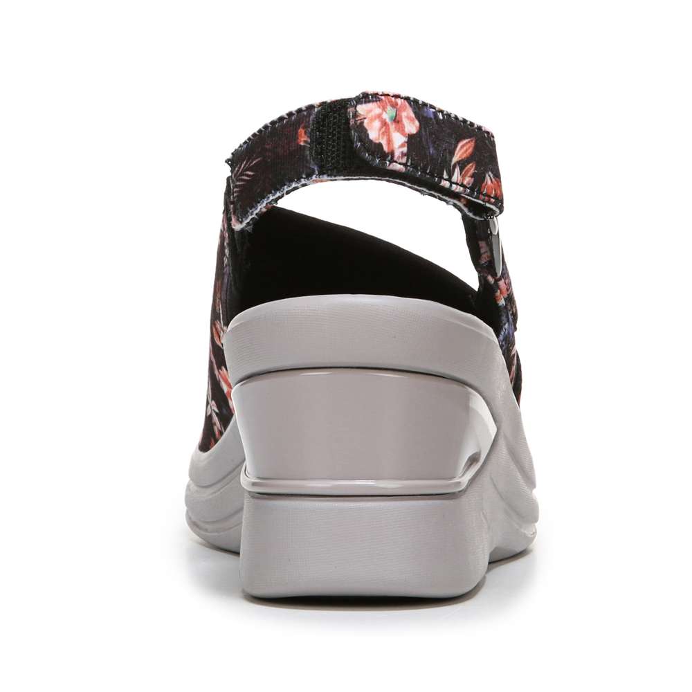 Viva Wedge - Black Tropical