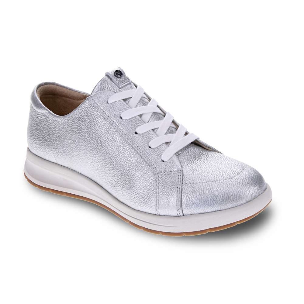 Athens Lace-Up Sneaker - Pearl