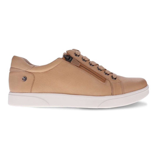 Brisbane Zip Casual Sneaker - Fawn