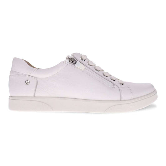 Brisbane Zip Casual Sneaker - White