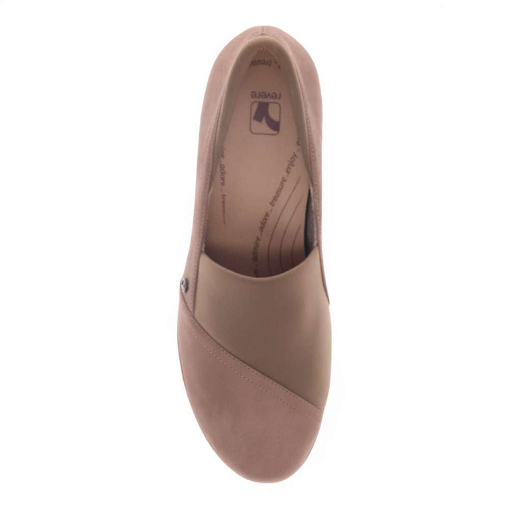 Naples Wedge - Toffee Nubuck