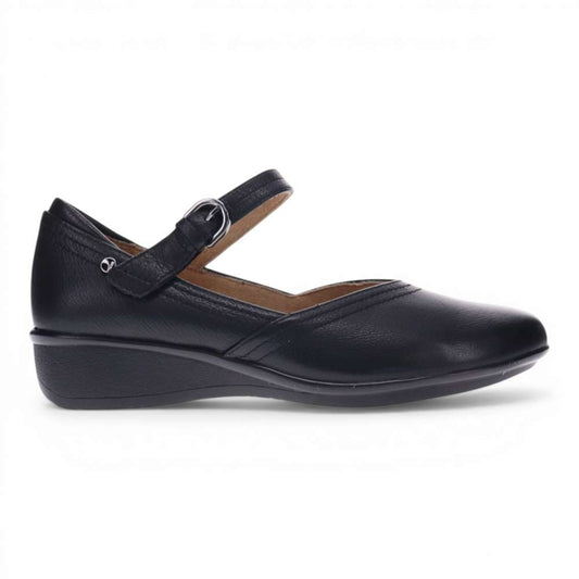 Narita Mary-Jane Flats - Black