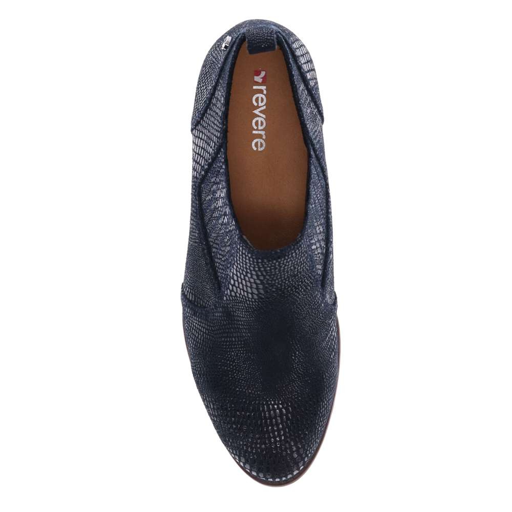Palermo Shootie - Black Lizard