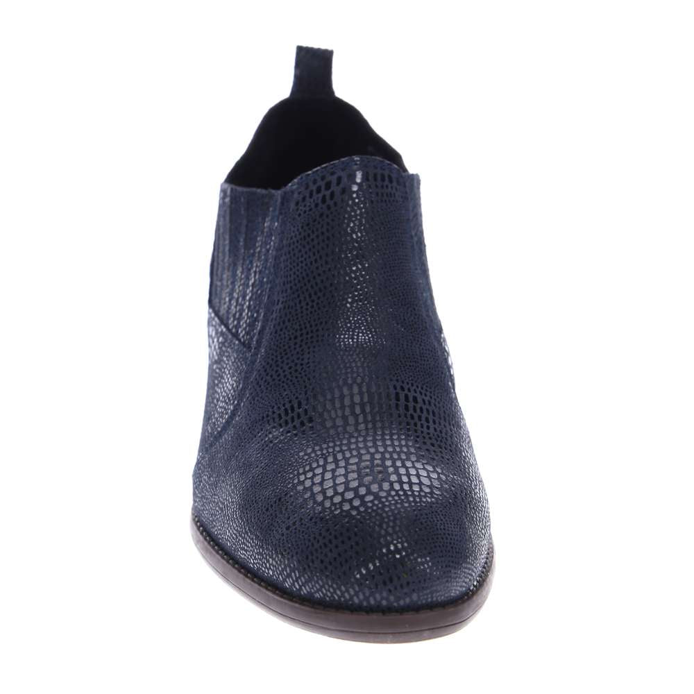 Palermo Shootie - Navy Lizard