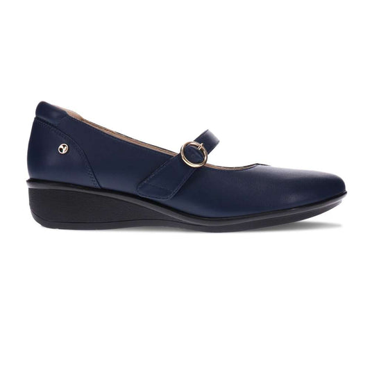 Sicily Wedged Mary-Jane - Blue French