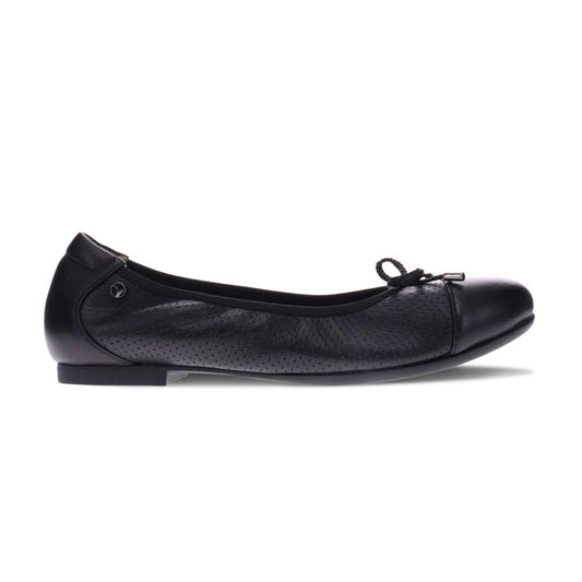 St. Barts Ballet Flats - Black French