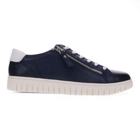 Luna Zip Casual Sneaker - Royal Blue
