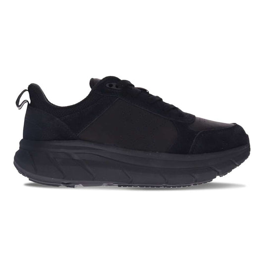 Urban Walker Lace-Up Casual Sneaker - Black