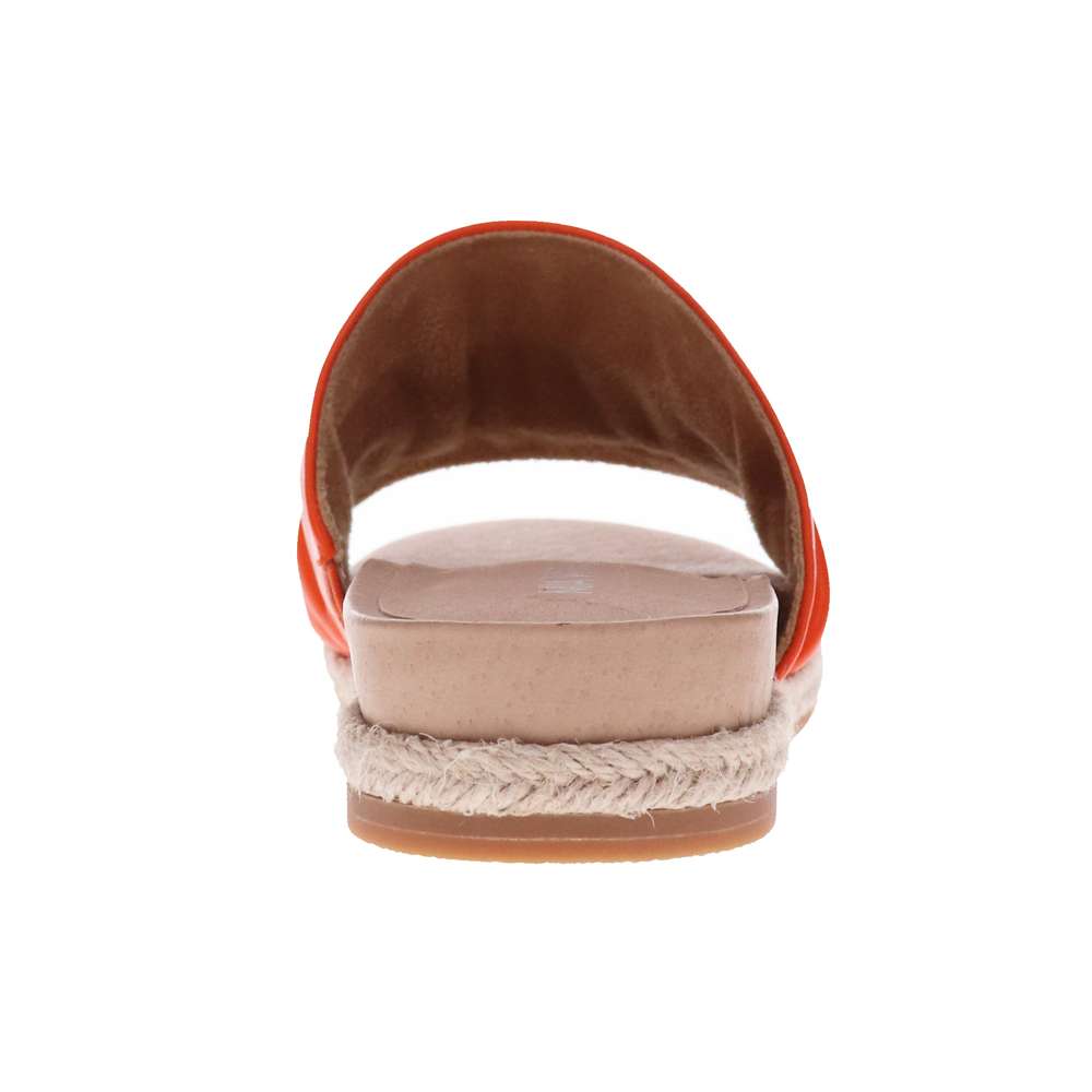 Elle Slide Sandal - Tangerine