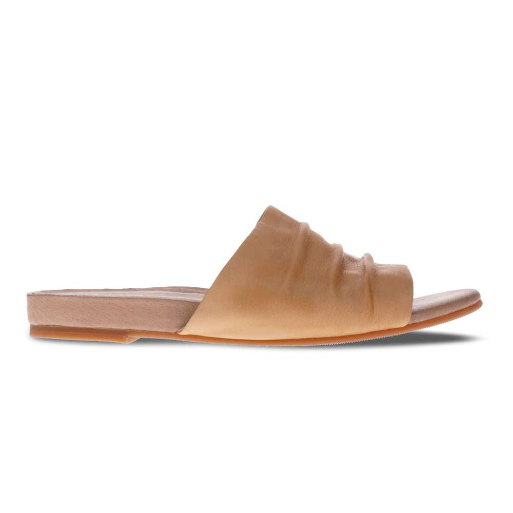 Maple Slide Sandal - Almond/Cream