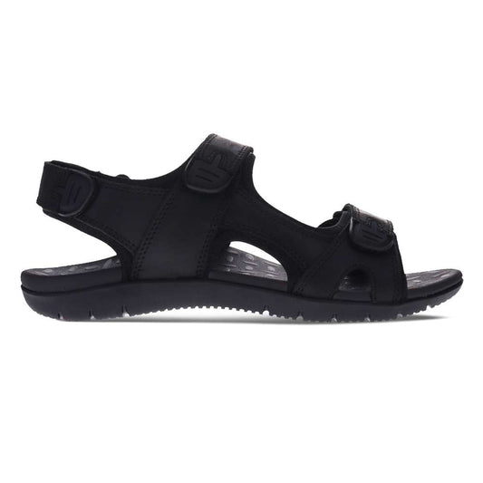 Power Back Strap Sandal - Black