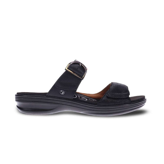 Calais Slide - Black Lizard