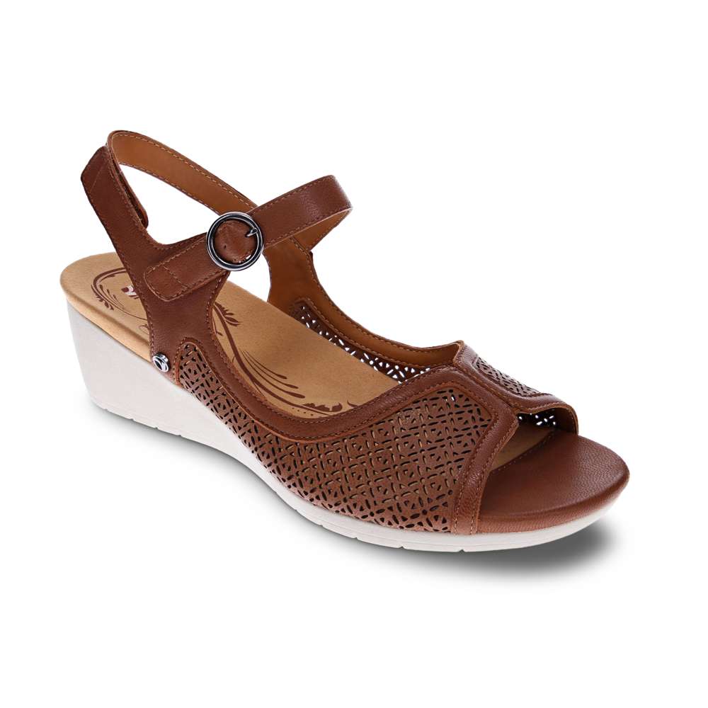Kaya Wedge - Cognac