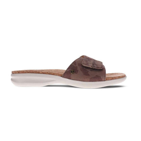 Macau II Slide Sandal - Cognac Camo