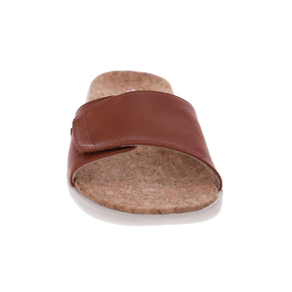 Macau Slide Sandal - Cognac