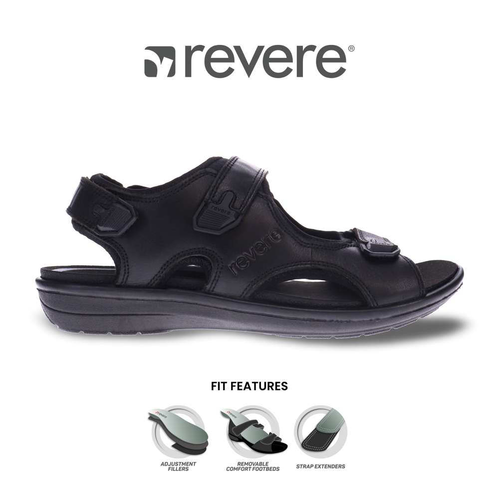 Montana Backstrap Sandal - Black