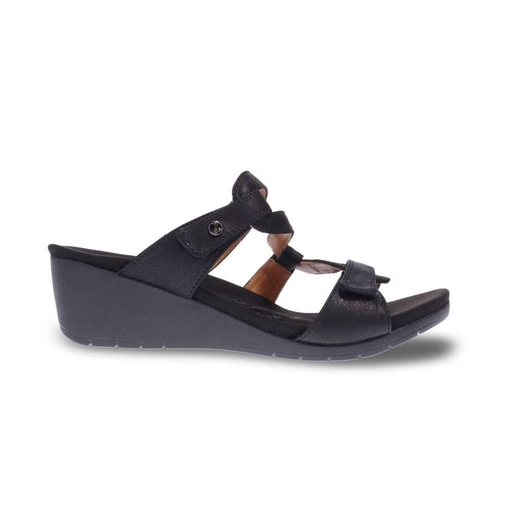 Sofia Wedge - Onyx