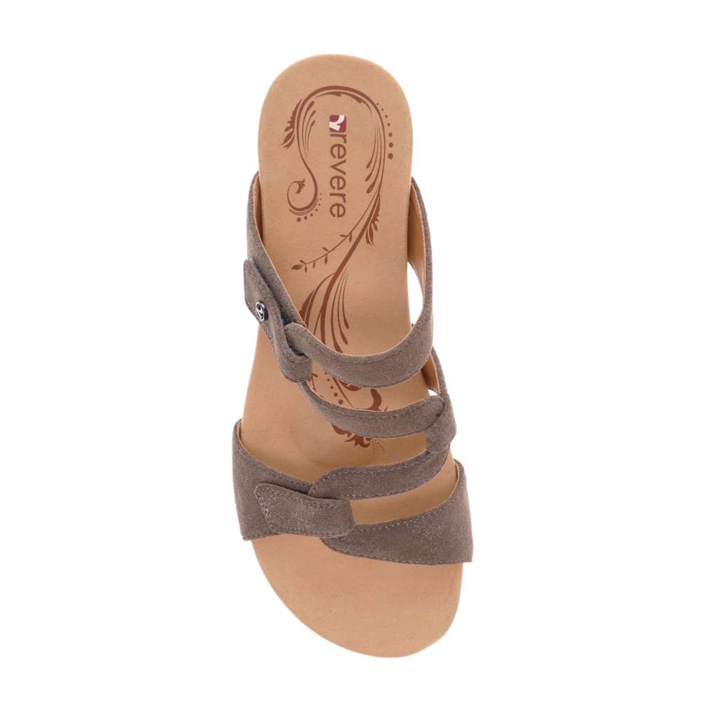 Sofia Wedge - Rusty Metallic