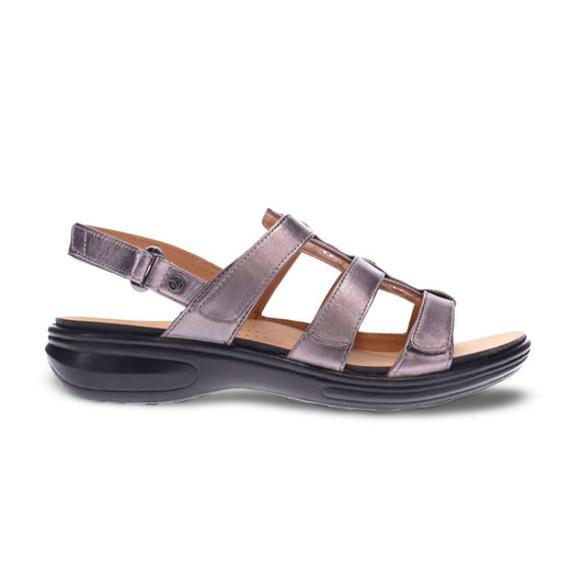 Toledo Slingback Sandal - Gunmetal