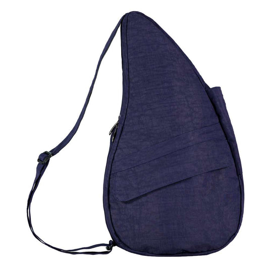 Textured Nylon Backpack - Blue Night
