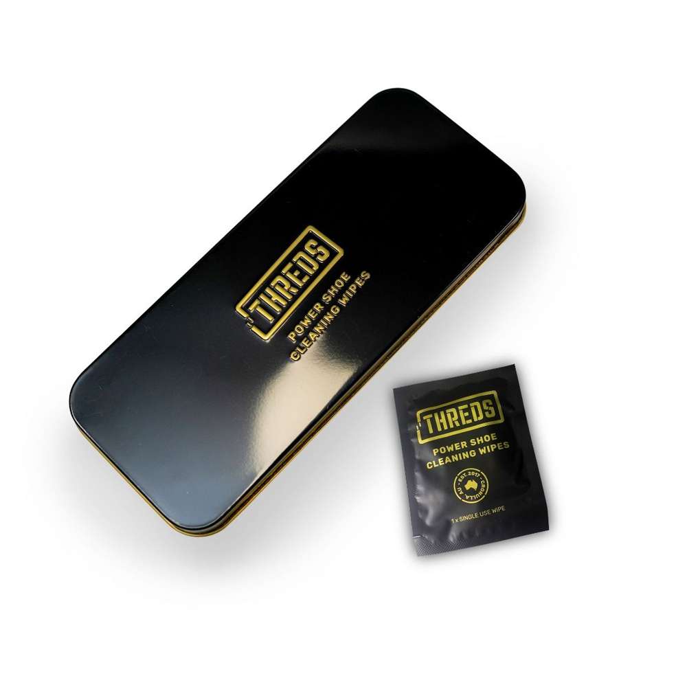 POWER SHOE CLEANING WIPES - Black