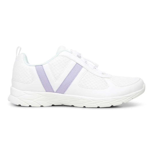 Maren Elastic Lace Sneaker - White