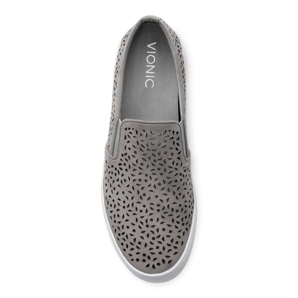 Midi Perf Slip-On Sneaker - Grey