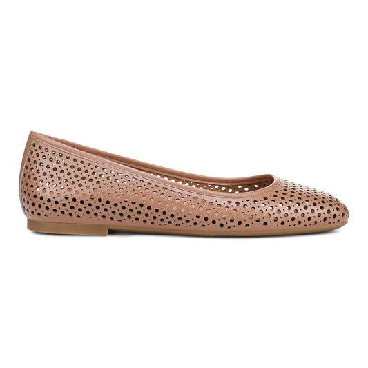 Orinda Perf Ballet Flat - Mocha