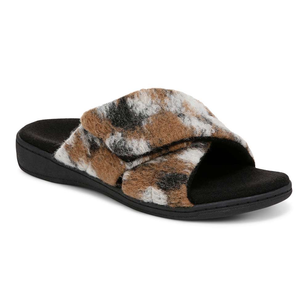 Relax II Slipper - Brown Multi