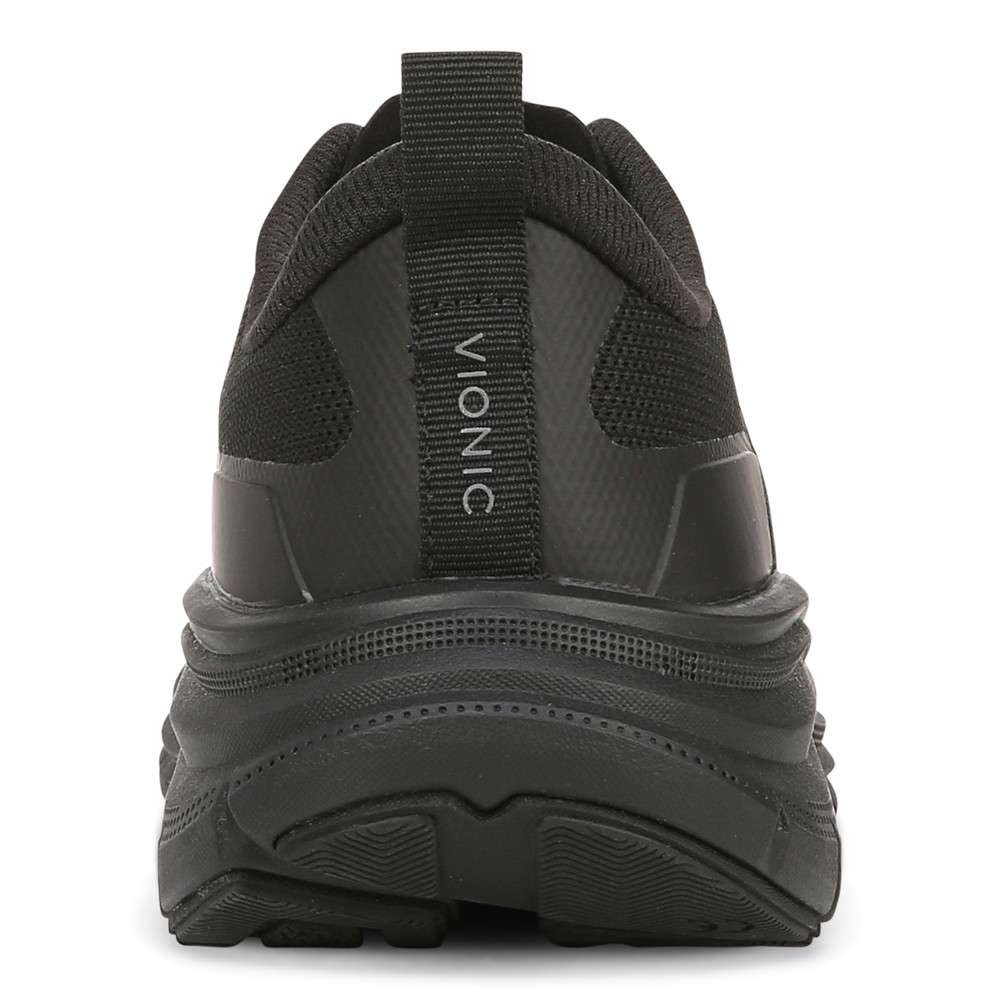 Walk Max Lace Up Sneaker - Black