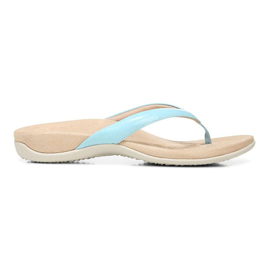 Dillon Toe Post Sandal - Porcelain Blue