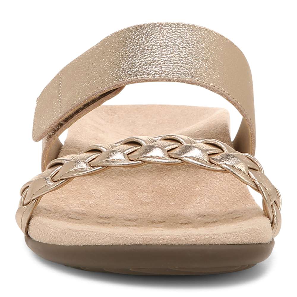 Jeanne Slide Sandal - Gold