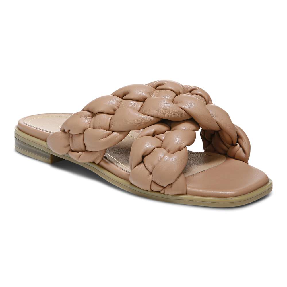 Kalina Slide Sandal - Macaroon